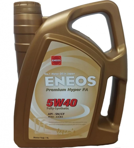 Eneos Premium Hyper FA 5W-40 Motor Yağı (4 litre)