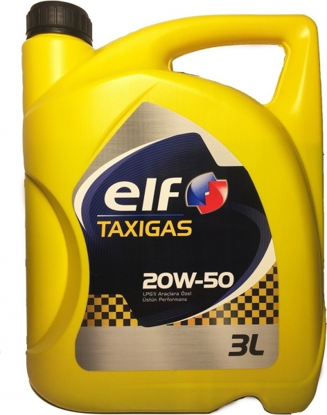 Elf Taxigas 20W-50 Motor Yağı (3 litre)