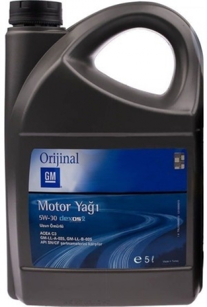 GM Dexos 2 5W-30 Motor Yağı (5 litre)
