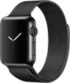 Apple Watch (38 mm) Uzay Siyahı Paslanmaz Çelik Kasa ve Uzay Siyahı Milano Loop resim