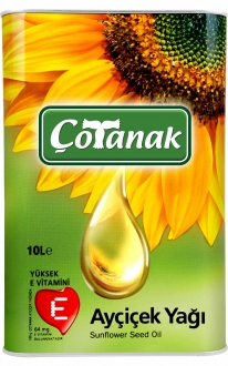 Çotanak Ayçiçek Yağı 10 lt