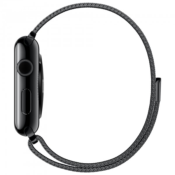 Apple Watch (42 mm) Uzay Siyahı Paslanmaz Çelik Kasa ve Uzay Siyahı Milano Loop Akıllı Saat