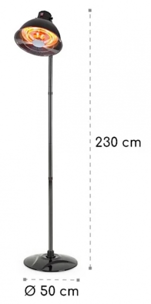 Blumfeldt Heatbell Tower 1500W Infrared Isıtıcı