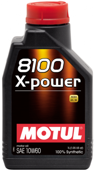 Motul 8100 X Power 10W-60 Motor Yağı (1 litre)