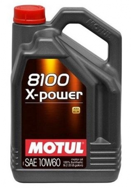 Motul 8100 X Power 10W-60 Motor Yağı (5 litre)