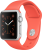 Apple Watch Sport (38 mm) Gümüş Rengi Alüminyum Kasa ve Kayısı Rengi Spor Kordon Akıllı Saat
