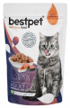 Bestpet Adult Jelly Pouch Somonlu 85 gr resim
