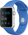 Apple Watch Sport (42 mm) Gümüş Rengi Alüminyum Kasa ve Kraliyet Mavisi Spor Kordon resim