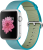 Apple Watch Sport (42 mm) Gümüş Rengi Alüminyum Kasa ve Naylon Örme Tropik Mavi Kordon Akıllı Saat