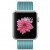 Apple Watch Sport (42 mm) Gümüş Rengi Alüminyum Kasa ve Naylon Örme Tropik Mavi Kordon Akıllı Saat