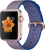 Apple Watch Sport (38 mm) Roze Altın Rengi Alüminyum Kasa ve Naylon Örme Kraliyet Mavisi Kordon Akıllı Saat
