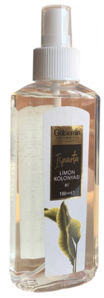 Gülsemin Limon Kolonyası Pet Şişe Sprey 150 ml (150 ml / Pet Şişe)
