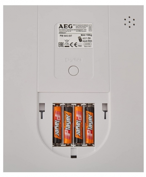 AEG 5653 Dijital Banyo Tartısı