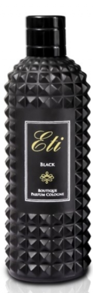 Eti Butik Black Kolonyası Cam Şişe 300 ml