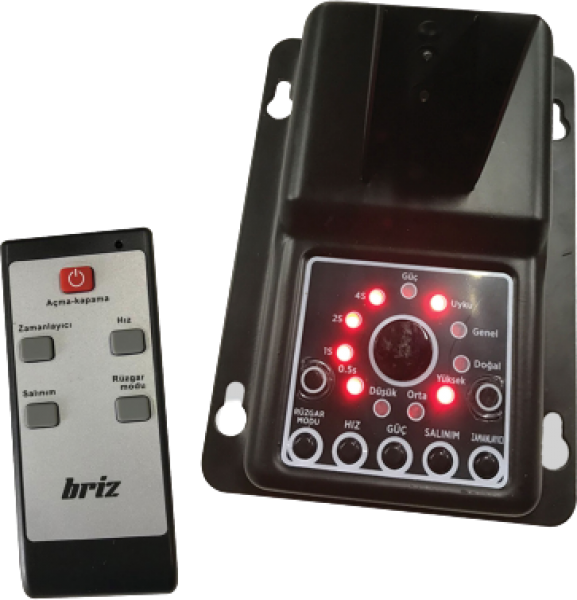 Briz FAW-20R Duvar Tipi Vantilatör