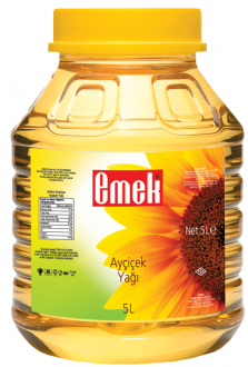 Emek Ayçiçek Yağı Kavanoz Pet 5 lt