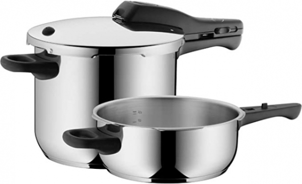 WMF Perfect 6.5+3 Düdüklü Tencere (6.5 Litre / 3 Litre)