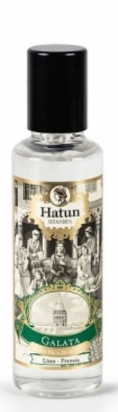 Hatun İstanbul Galata Kolonyası Cam Şişe Sprey 75 ml (75 ml / Misket Limonu / Frezya)