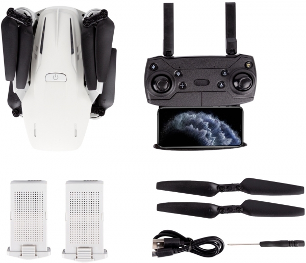 Aden E58 Pro 4K Fly More Combo Drone