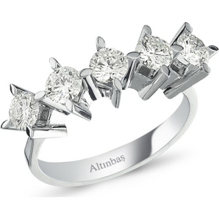 Altınbaş ESD322-14K 1.19 Karat Pırlanta Yüzük