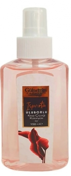 Gülsemin Uluborlu Kiraz Çiçeği Kolonyası Pet Şişe Sprey 150 ml (150 ml / Pet Şişe)