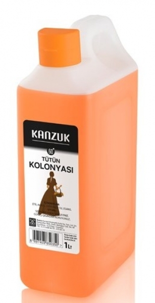 Kanzuk Tütün Kolonyası Bidon 1 lt (1 litre / Pet Şişe)