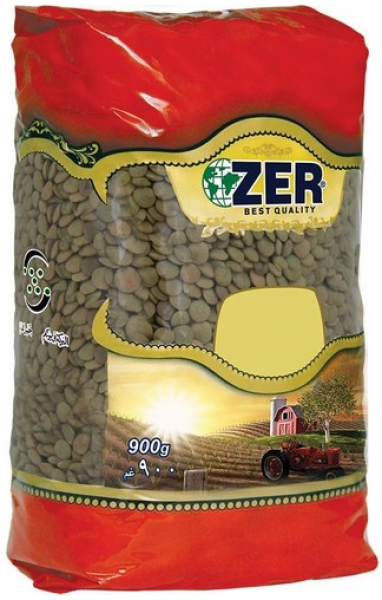 Zer Yeşil Mercimek 900 gr