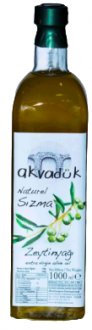 Akvadük Filtresiz Natürel Sızma Zeytinyağı Cam 1 lt