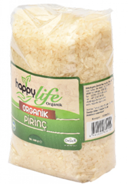 Happy Life Organik Pirinç 1 kg