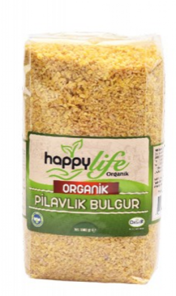 Happy Life Organik Pilavlık Bulgur 1 kg