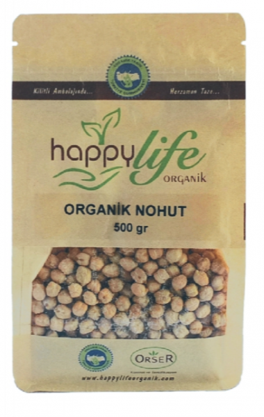 Happy Life Organik Nohut 500 gr