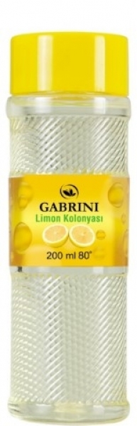 Gabrini Limon Kolonyası Pet Şişe 200 ml (200 ml / Pet Şişe)