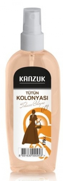 Kanzuk Tütün Kolonyası Pet Şişe Sprey 170 ml (170 ml / Pet Şişe)