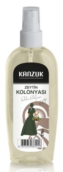 Kanzuk Zeytin Kolonyası Pet Şişe Sprey 170 ml (170 ml / Pet Şişe)