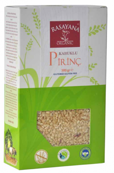 Rasayana Organik Kabuklu Pirinç 500 gr