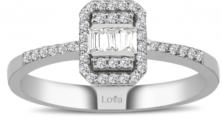 Lova 1020290 0.24 Karat Pırlanta Yüzük