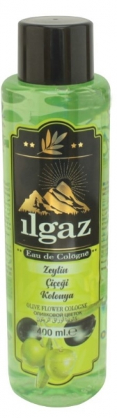 Yeşil Ilgaz Zeytin Çiçeği Kolonyası Pet Şişe 400 ml (400 ml / Pet Şişe)