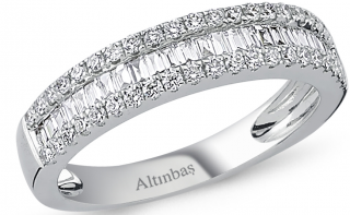 Altınbaş ND019 0.45 Karat Pırlanta Yüzük