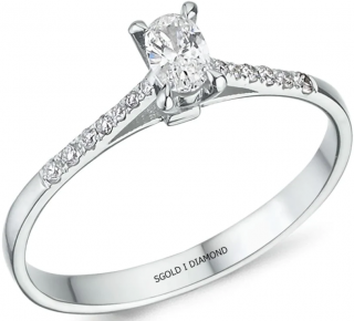Sembol Gold P330723562 0.25 Karat Pırlanta Yüzük