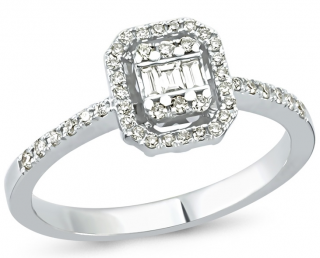Arev Diamond P436239545 0.25 Karat Pırlanta Yüzük