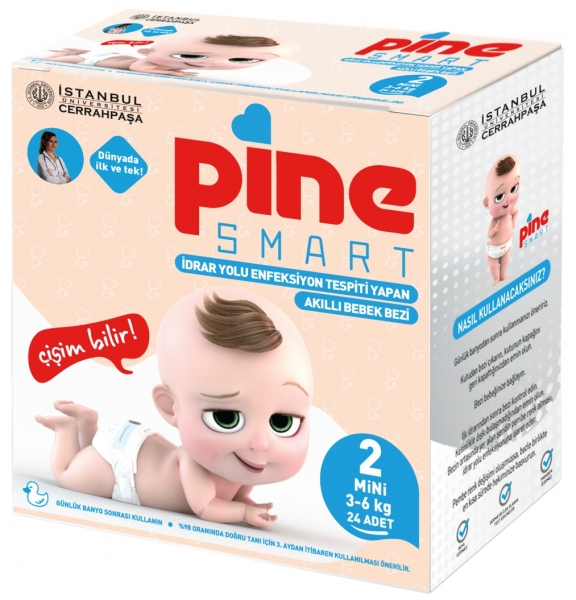 Pine Smart 2 Beden 24 Adet Bebek Bezi