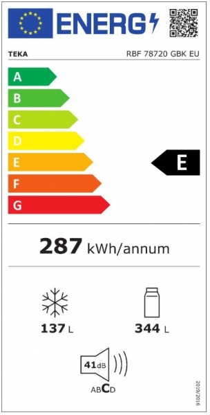 Teka RBF 78720 GBK Buzdolabı