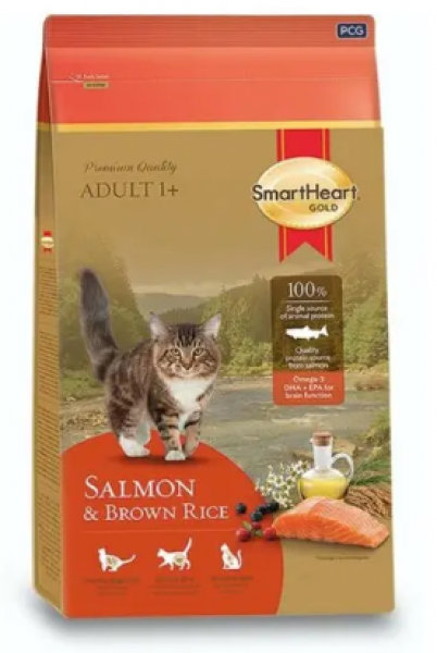 SmartHeart Gold Somonlu Pirinçli Yetişkin 7 kg Kedi Maması (7 kg)