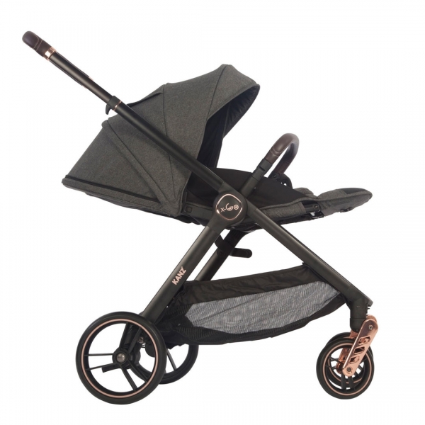 Kanz X-GO Rose Gold Şase Bebek Arabası