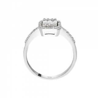 Sirius 17R0267 0.44 Karat Pırlanta Yüzük