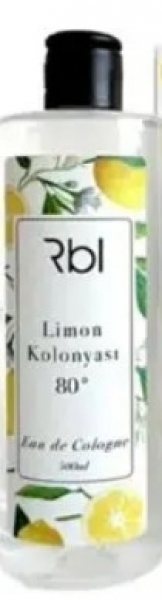 Rebul Limon Kolonyası Cam Şişe 500 ml (500 ml / Cam Şişe)