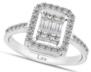 Law Pırlanta 1000Y05359 0.50 Karat Pırlanta Yüzük