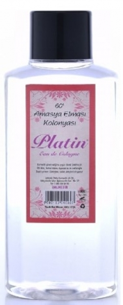 Platin Amasya Elması Kolonyası Pet Şişe 400 ml