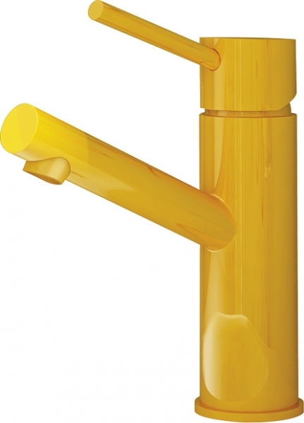 Creavit Ducky Ficus FC1198Y Lavabo Bataryası (Sarı)