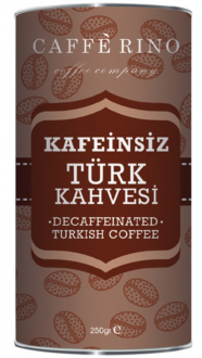 Caffe Rino Kafeinsiz Türk Kahvesi 250 gr